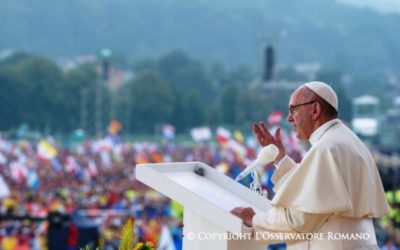 Papa Francisco discurso de boas vindas (28 jul)