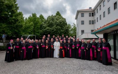 Peregrinação a Fátima: Saudação e agradecimento presidente da Conferência Episcopal Portuguesa
