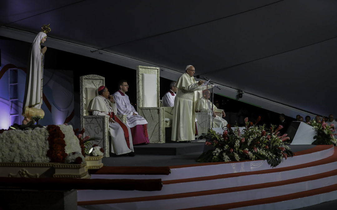 «Maria, a influencer de Deus» – Discurso do Papa Francisco na vigília JMJ 2019